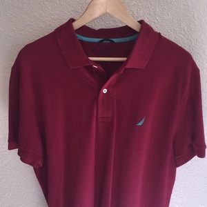Nautical men’s polo